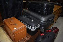 A large selection of travel cases
