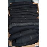 A box full of vintage gents trousers, 1930s to 1950s predominantly, a lot of different sizes, the