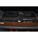 An Akai GXC - 40T tape cassette player and radio system