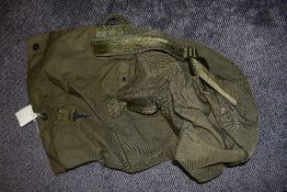 A military style duffle or drum bag