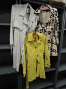 Three ladies jackets or over coats including Warehouse