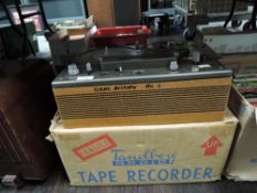 A vintage reel to reel magnetic tape recorder by Tandberg series 15