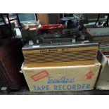 A vintage reel to reel magnetic tape recorder by Tandberg series 15