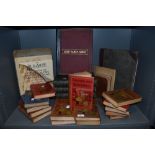 A selection of library books and volumes including Elsie and John Parks songs