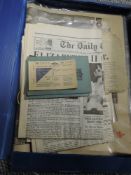 A selection of royal coronation related ephemera