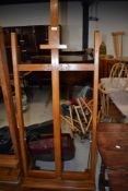 A vintage studio easel, in beech (would potentially make an interesting stand for a modern flat