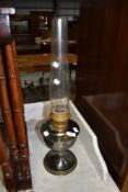 A vintage oil lamp