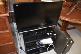 A Panasonic LCD Tv TXL 32910B,with stand and accessories