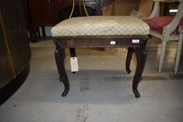 A period style dressing table stool