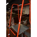 A decorators/gardeners platform ladder