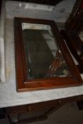 A Victorian mahogany mirror back sideboard having carved detail to drawers and doors, width approx