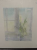 A Ltd Ed print, after Donald Wilkinson, Wild Montbretia Eigy, signed and dated 1987, and