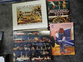 Three Volumes, A Century of Model Trains, Mechanical Toys, The Art of The Tin Plate Toy and a 2020