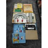 A Adman Model 2000 Grandstand TV Game, Subbuteo Table Rugby Set, Matchbox Motorised Motoway and a
