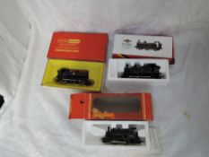 Three Hornby 00 gauge Tank Engines and Loco's, 0-6-0 Class 3F Jinty, boxed R058, 0-4-0 Smokey Joe,