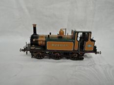 A 0 Gauge Electric 0-6-0 LB&SC Railway Locomotive, Boxhill 82, in original box