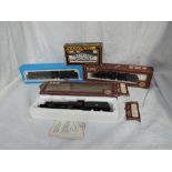 Three Airfix 00 gauge Loco & Tenders, 4-6-0 Pendennis Castle with instructions, 0-6-0 Fowler 44454
