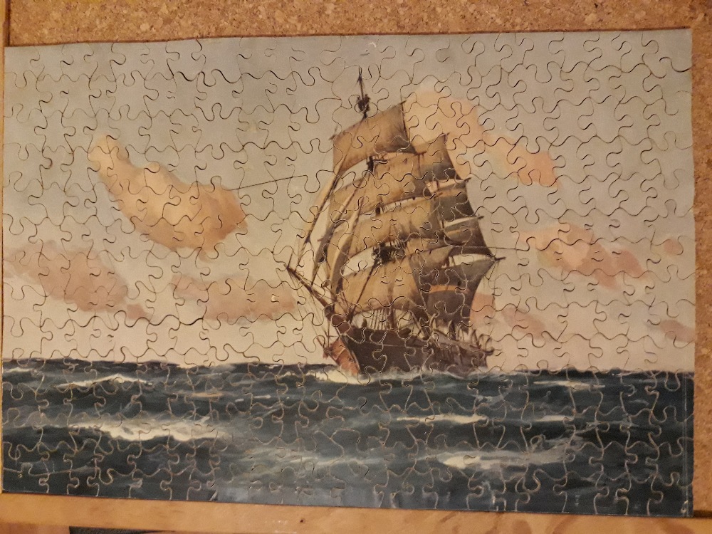 Three wooden vintage Jigsaws, Chad Valley approx 150 pieces The Horse Guards, Whitehall, Delta - Image 2 of 4