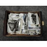A box of Railway Related Photographs, A5 and similar sizes, all regions, all periods, mainly black &