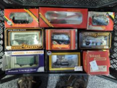 Ten Hornby, Mainline and similar 00 gauge Wagos, all boxed