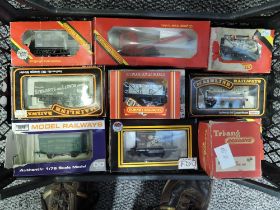 Ten Hornby, Mainline and similar 00 gauge Wagos, all boxed