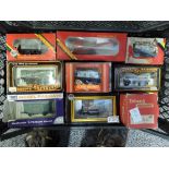 Ten Hornby, Mainline and similar 00 gauge Wagos, all boxed