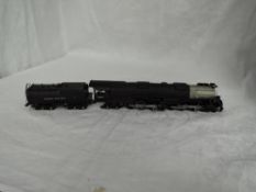 An American Brass HO scale possible Tenshodo 4-6-6-4 Union Pacific Challenger Loco & Tender 3950