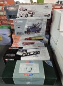 Six 1999 and later Corgi diecasts, Heavy Haulage 17502 & 13501, Premium Edition 23601, Guy