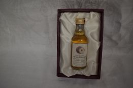 A limited edition Signatory Vintage Miniature Scotch Whisky in card display box, 1966 Jura 30 Year
