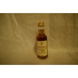 A Macallan Single Highland Malt Scotch Whisky Miniature, 1975 bottled 1993, 43% 5cl