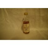 A Macallan Single Highland Malt Scotch Whisky Miniature, 1972 bottled 1990, 43% 5cl