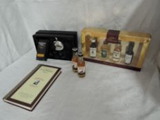 A After Dinner Whisky Selection Miniatures Box Set, Ballantynes, Tullamore Dew, Teachers and