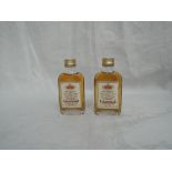 Two Gordon & Macphail Charles & Diana Scotch Whisky Miniatures, both distilled in 1948 & 1961,