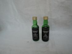 Two Cadenhead's Single Malt Whisky Miniatures, Ord 27 year old distilled 1962 55.4% vol and