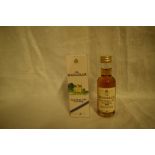 A 1975 Macallan Single Highland Malt Scotch Whisky Miniature, bottled in 1994, 43% 5cl in card box