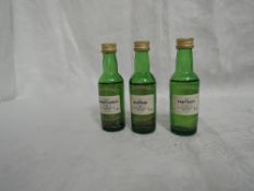 Three Cadenheads Highland Single Malt Whisky Miniatures, Bowmore 29 years distilled 1964 49.4%