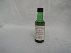 A James Macarthur's Single Malt Whisky Miniature, Port Ellen 12 year old 62.7% vol 5cl