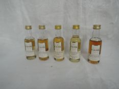 Five Gordon & Macphail Cask Single Malt Miniatures, Highland Park distilled 1983 bottled 1993 58.