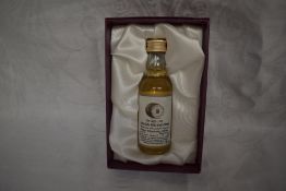 A limited edition Signatory Vintage Miniature Scotch Whisky in card display box, 1966 Laphroaig 31