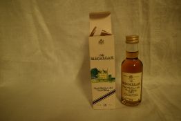 A 1975 Macallan Single Highland Malt Scotch Whisky Miniature, bottled in 1994, 43% 5cl in card box