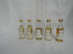 Five Gordon & Macphail Cask Single Malt Miniatures, Highland Park distilled 1982 bottled 1994 56.