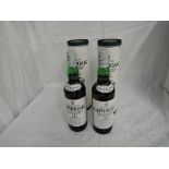 Two bottles of Laphroaig 10 yearold Islay Single Malt Whisky 40% vol 70cl, both in card tubes