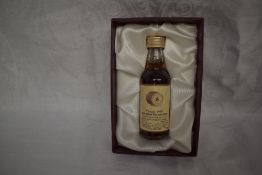 A limited edition Signatory Vintage Miniature Scotch Whisky in card display box, 1959 Glenfarclas 34