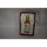 A limited edition Signatory Vintage Miniature Scotch Whisky in card display box, 1966 Laphroaig 30