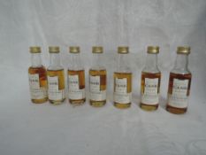 Seven Gordon & Macphail Cask Single Malt Miniatures, Bruichladdich distilled 1966 bottled 1996 52.8%