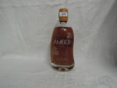 A bottle of Macallan Amber Liqueur, American Import, 25% vol 750ml, seal broken but this is often