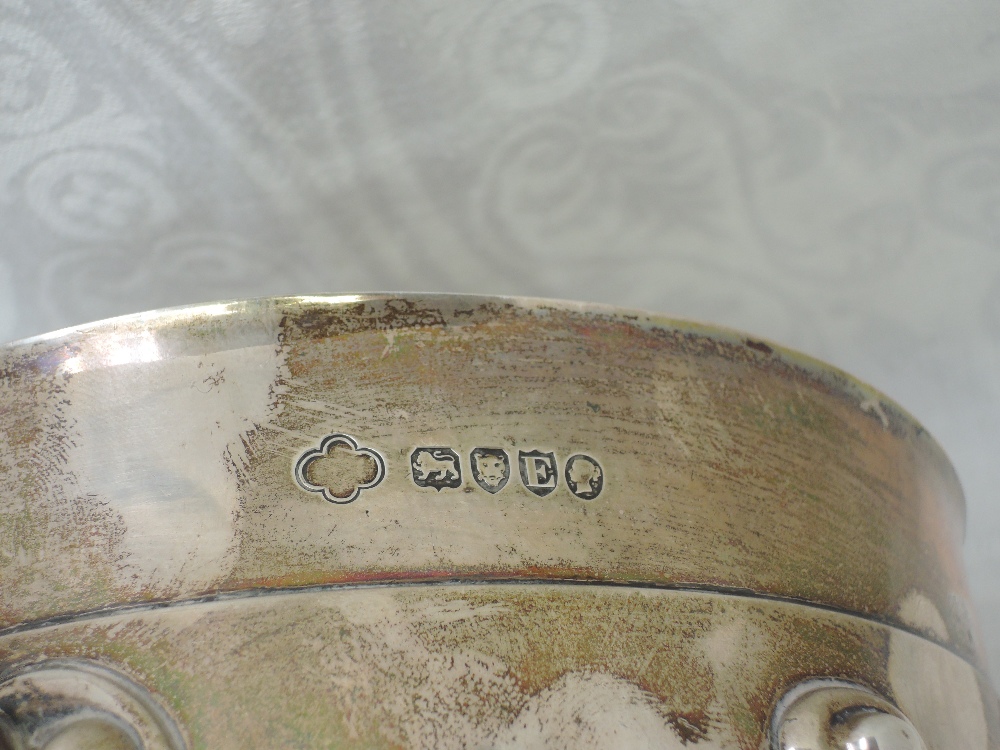 A large Victorian silver three handled trophy inscribed Carnforth Auction Mart Challenge Cup - Image 3 of 4