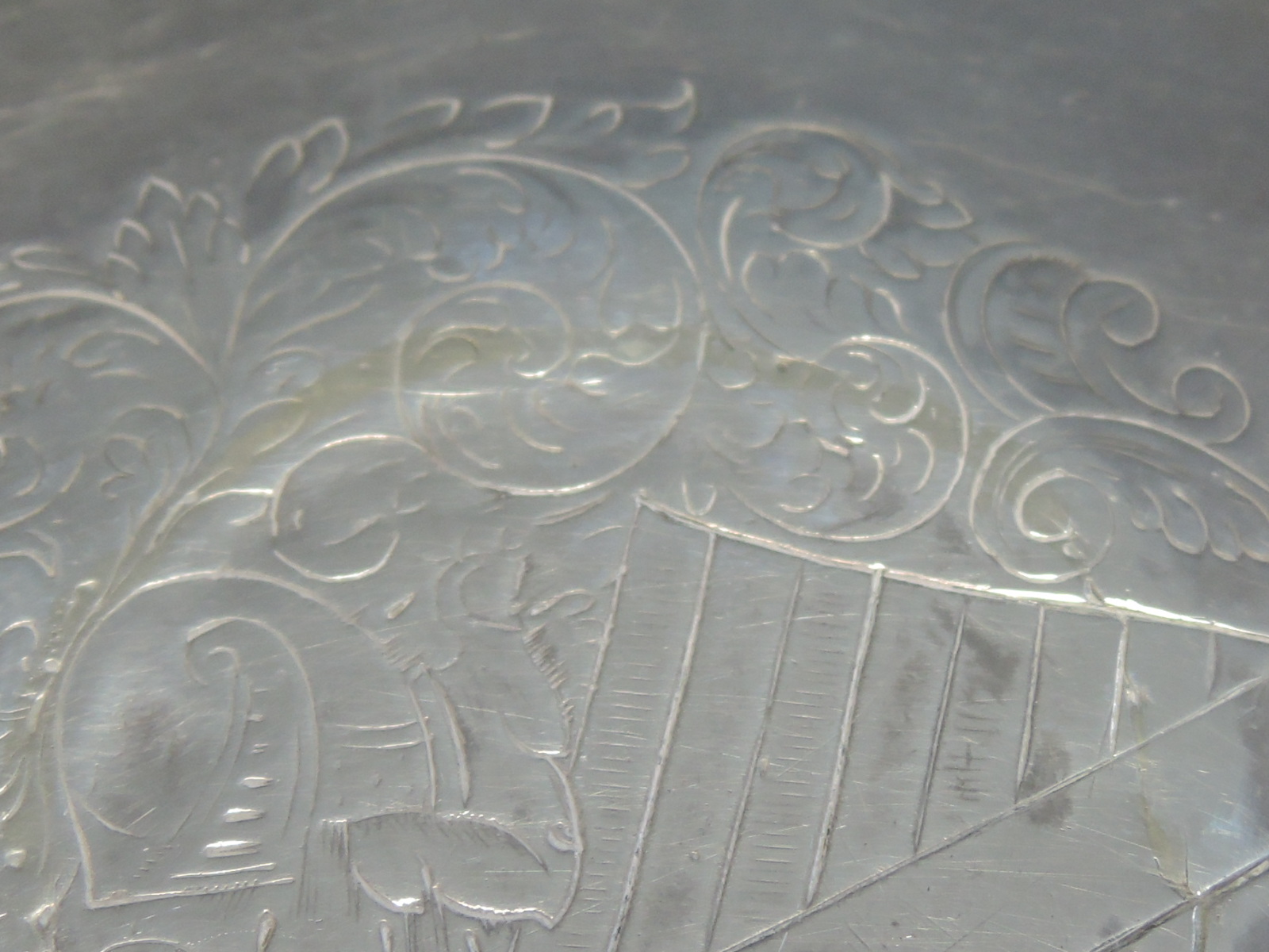 A Queen Anne Irish Britannia silver Tazza/paten of traditional circular form having reeded rim and - Image 8 of 8