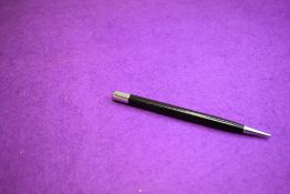 A Mabie Todd Fyne Point propelling pencil in black