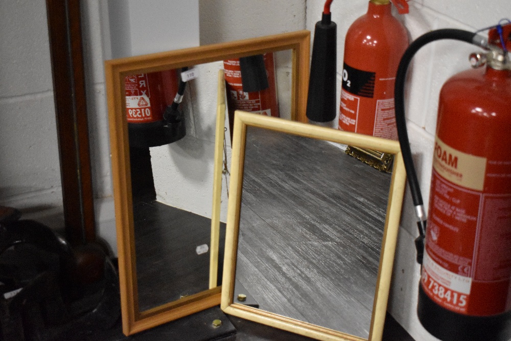 Two framed mirrors